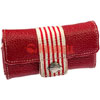 Krusell  Red And White Leather Case For Lg Shine Cu720/motorola Razr V3/v3c/v3i Camera Phone