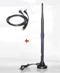 AT&T Beam Netgear 340u LTE USB Modem Sprint aircard 341u external antenna & antenna adapter cable 5db