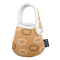 Universal Poire Cell Phone Pouch - Brown Clouds