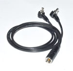 Dual port Antenna Adapter Cable Pigtail With Fme Male Connector for ZTE MF970 LTE Rocket Mobile WiFi Hotspot
